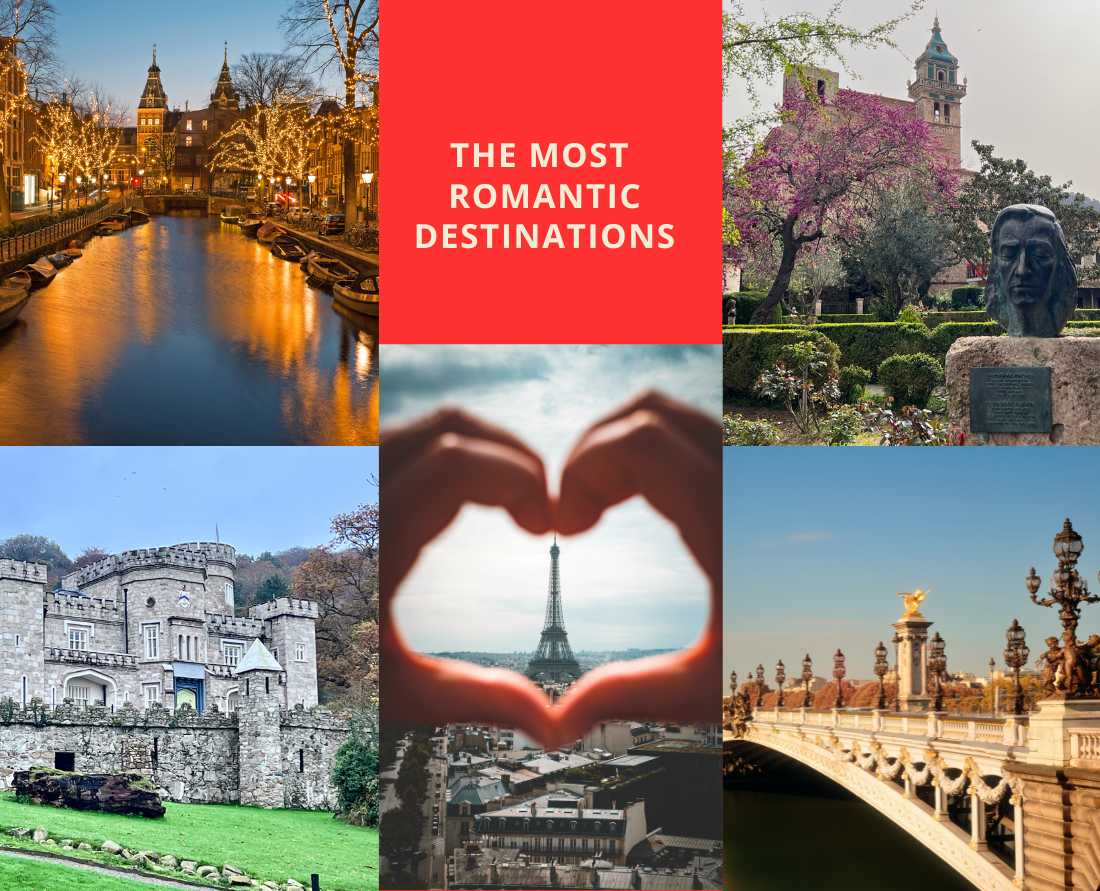 The top 10 most romantic destinations in the world