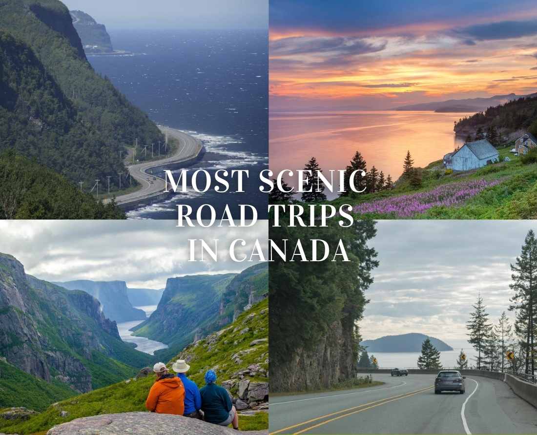 Top 10 scenic drives in Canada that will leave you in awe.