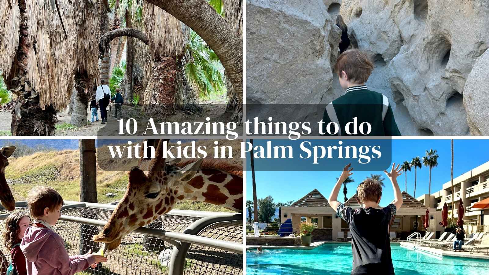 10 Amazing things to do with kids in Palm Springs