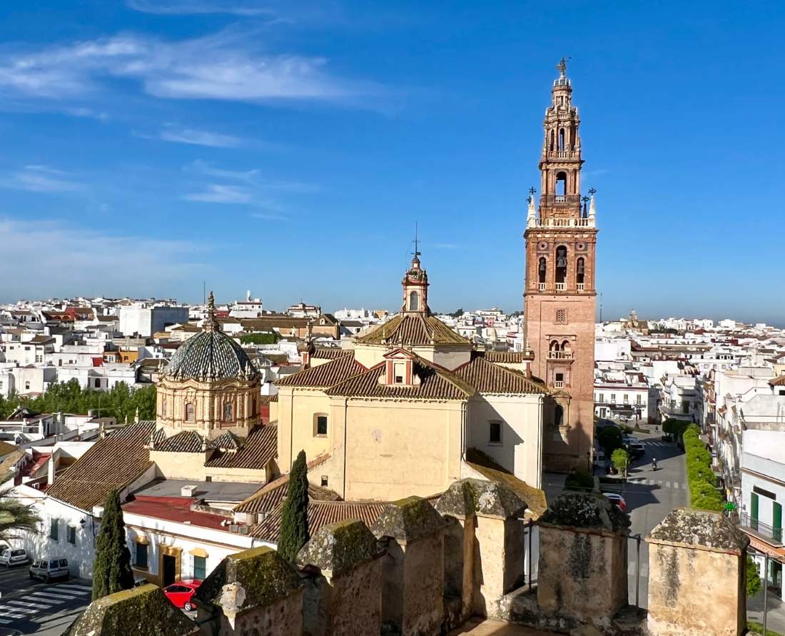 View from the top of Alcázar de la Puerta de Sevilla in Carmona Adalusia Spain. Photo: Wendy Nordvik-Carr©