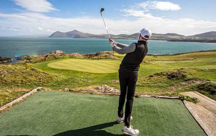 Home 20 Nefyn Golf Club The Point Llyn Peninsula Photo Crown Copyright