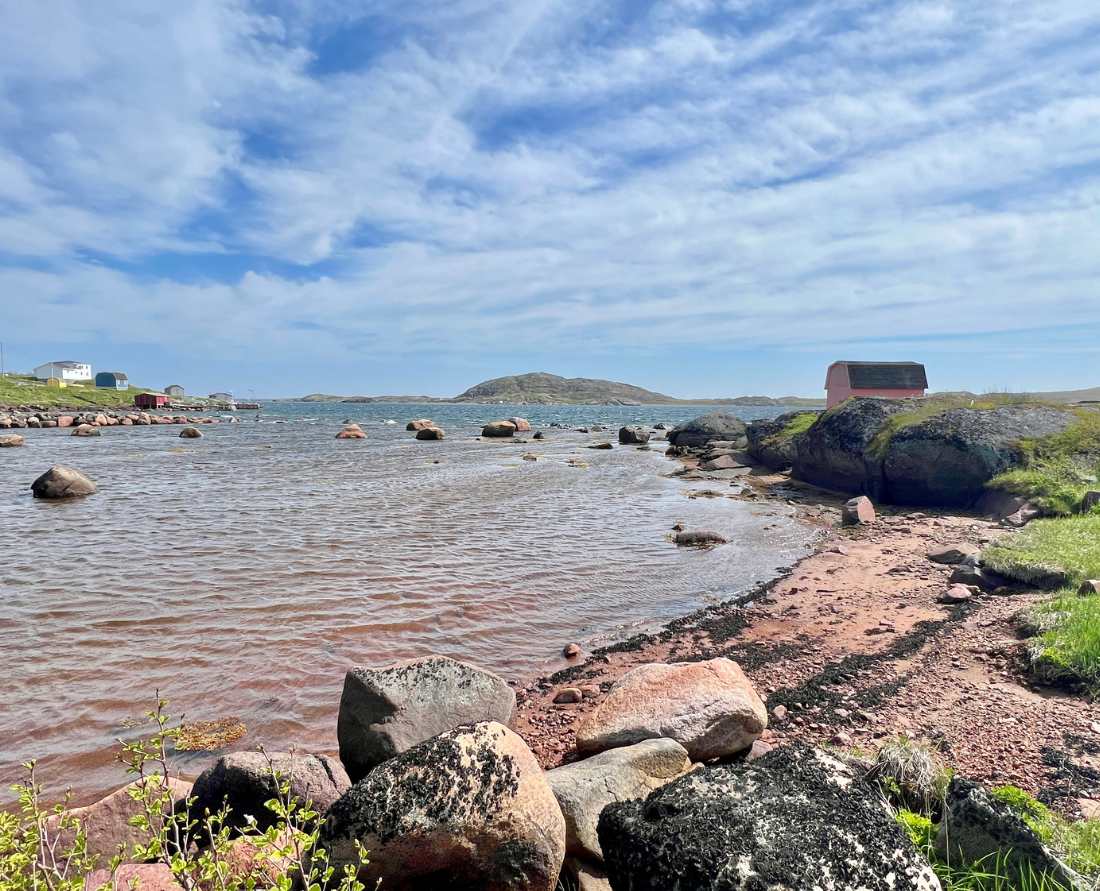 Scenic Red Bay along Labrador's Trans-Labrador Highway